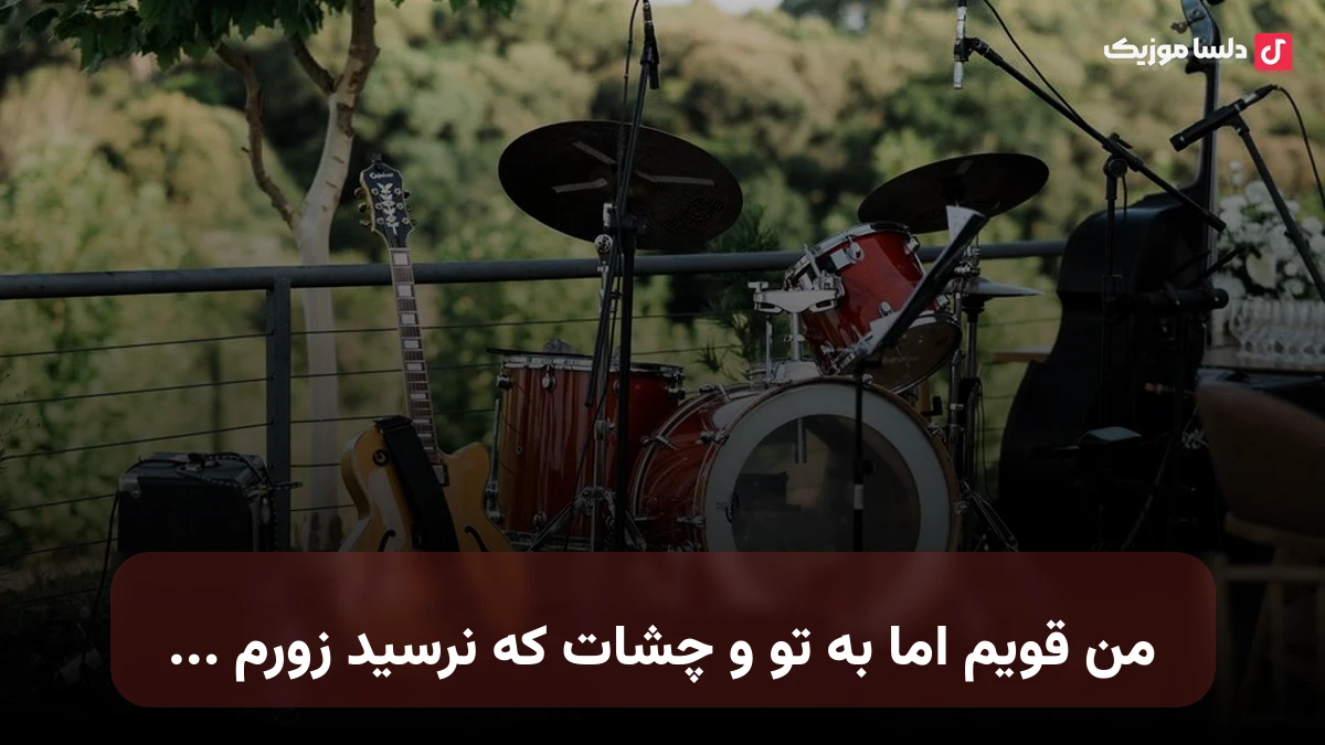 من قویم اما به تو و چشات که نرسید زورم